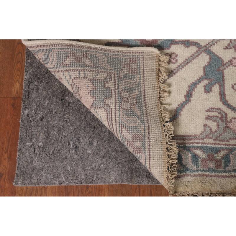 Oushak Oriental Area Rug Handmade Floral Wool Carpet - 9'0" x 11'9"