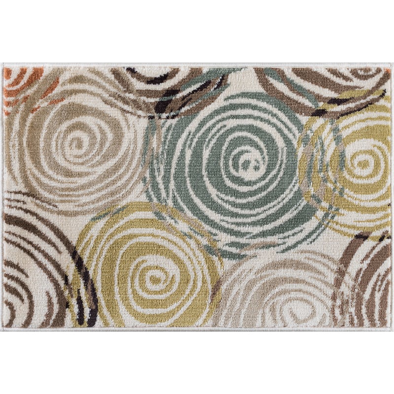 Decora Modern & Contemporary Floral Indoor Area Rug