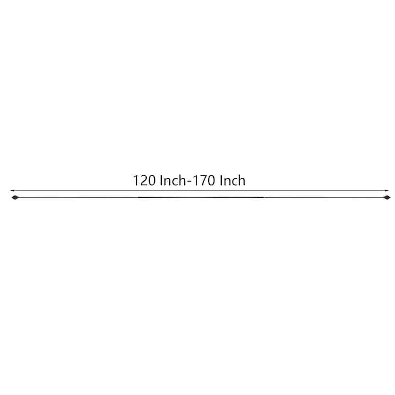 Acroma Elegant Multi-Size Adjustable Curtain Rod