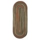 preview thumbnail 1 of 14, Colonial Mills Wayland Rustic Farmhouse Braided Multicolor Runner Rug