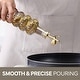 preview thumbnail 55 of 196, COOK WITH COLOR Glass Olive Oil Bottle Dispenser - 2 Pack- 17oz Oil and Vinegar Carafe Decanter