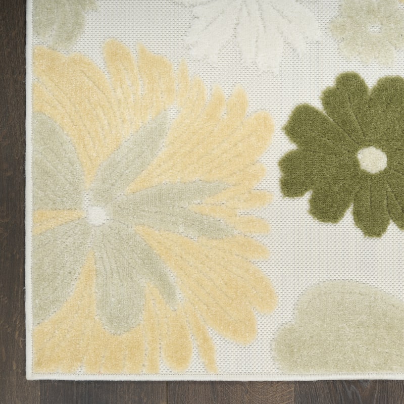 Nourison Aloha Indoor/Outdoor Floral Area Rug
