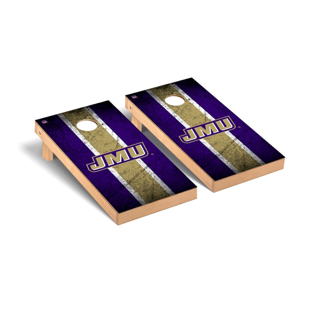 James Madison JMU Dukes Vintage Cornhole Board Set