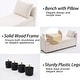 preview thumbnail 65 of 72, Velvet/Leather Storage Bench for Bedroom,End of Bed Bench for King Size Bed, Modern Upholstered Long Ottoman Bench for Entryway