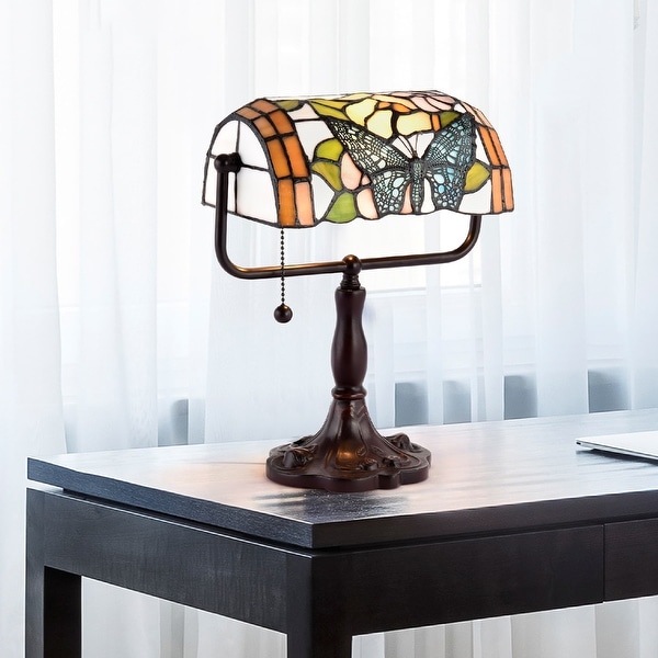 Warehouse of Tiffany Banker Butterfly Desk Lamp