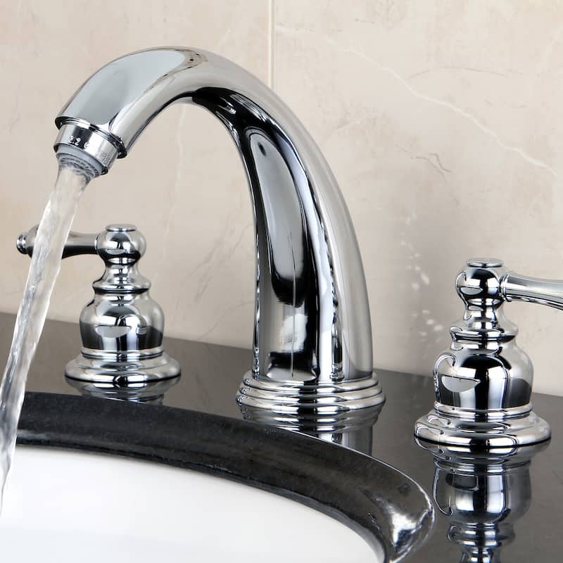 Victorian 8 in. Widespread Bathroom Faucet