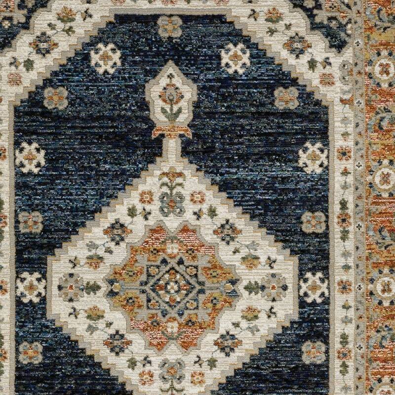 HomeRootsMedallion Bohemian Rectangle Area Rug
