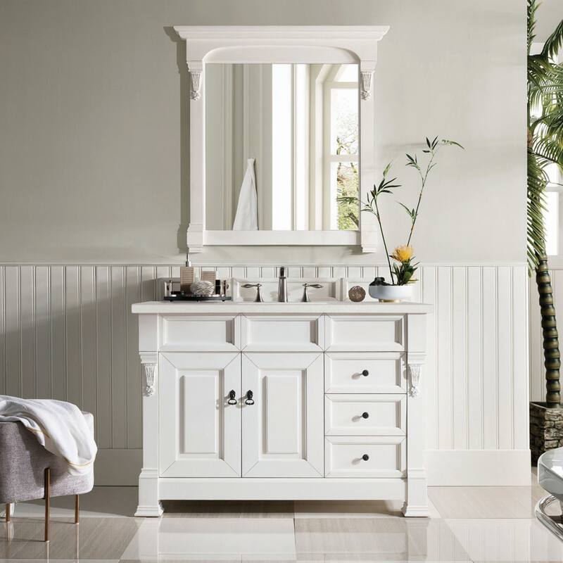 James Martin Vanities 147-V48-3LDL Brookfield 48" Single Basin Wood
