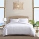 preview thumbnail 1 of 9, Tommy Bahama Basketweave Solid White Cotton Duvet Cover Set