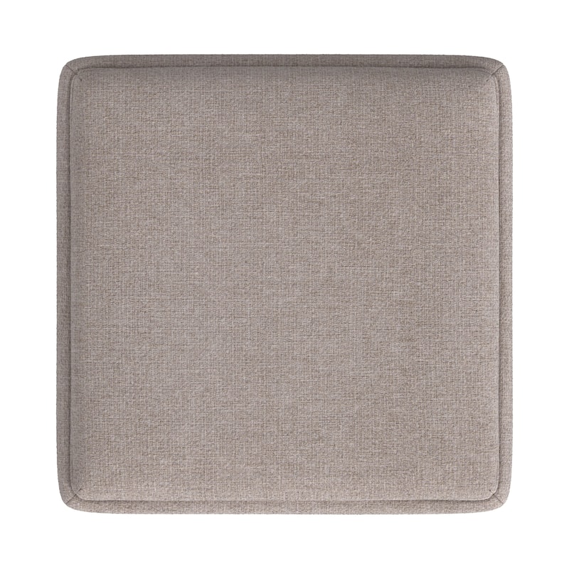 HomePop Storage Ottoman with Tray Top