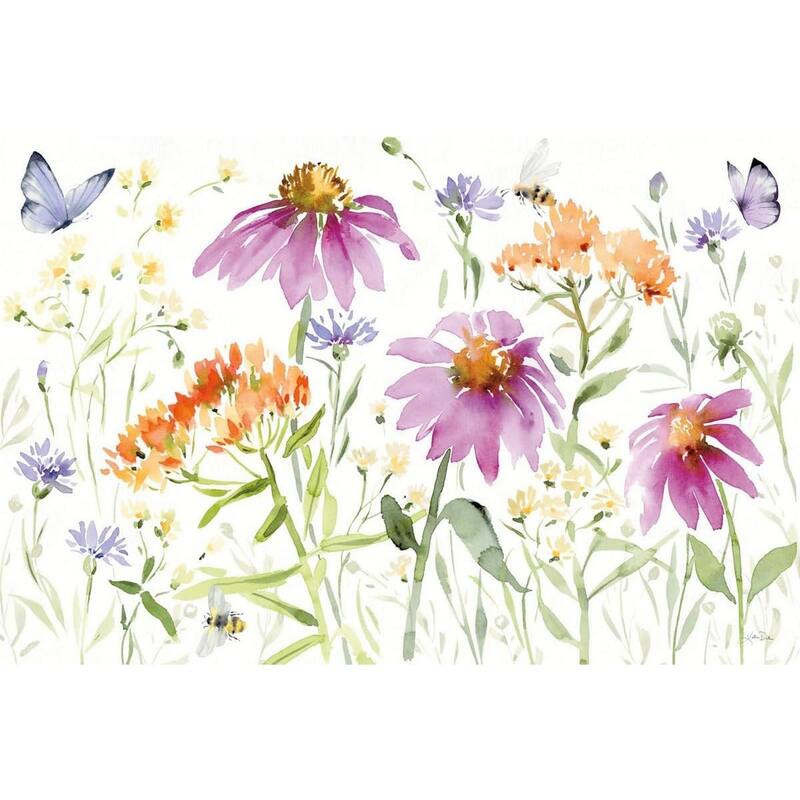 Wild For Wildflowers I Art Poster - Print On Demand