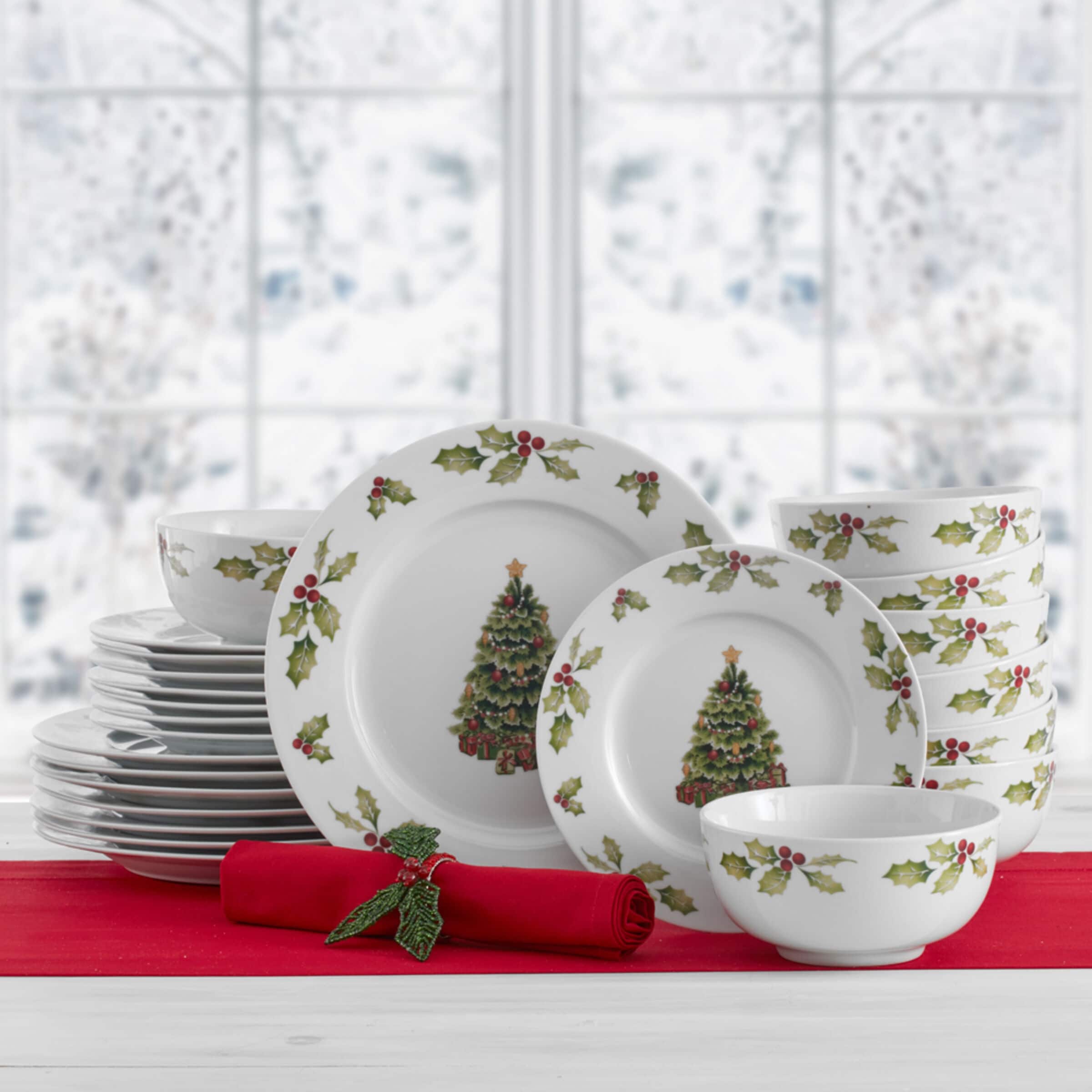 Dinnerware sets for christmas top
