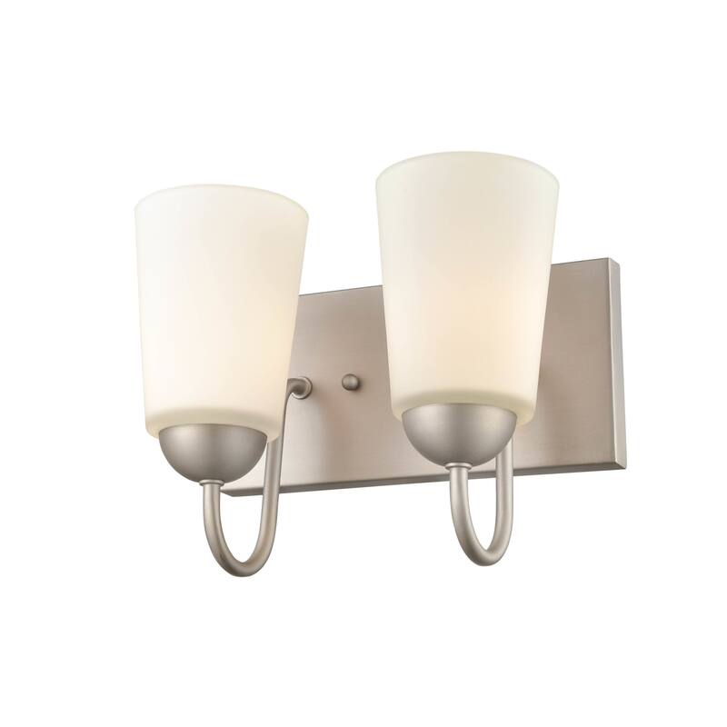Millennium Lighting Ivey Lake 2 Light 10" Wide Bathroom Vanity Light - Satin Nickel