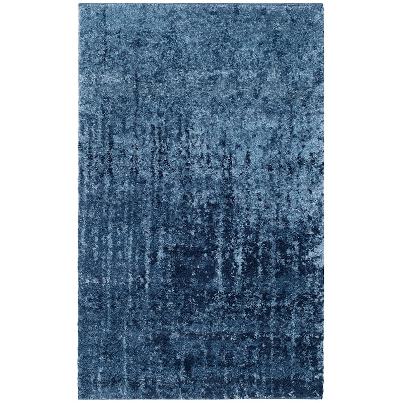 SAFAVIEH Retro Klazina Modern Abstract Rug - 2' x 3' - Light Blue/Blue