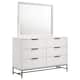 Option Dresser With Mirror (White)