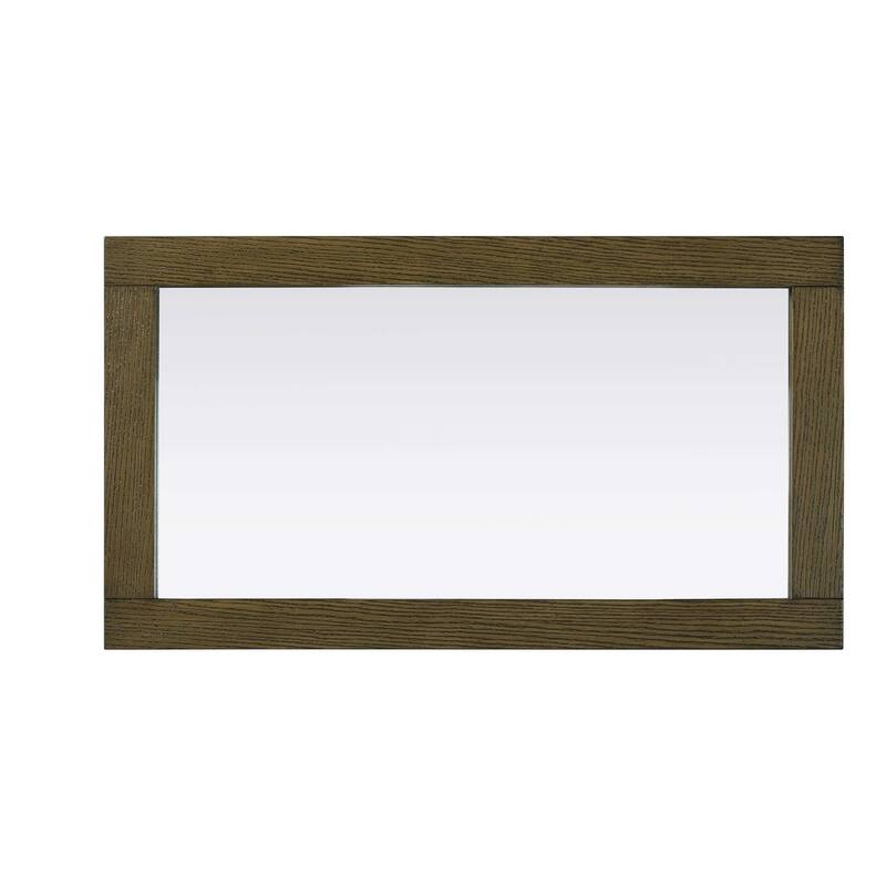 Solene Wooden Rectangle Mirror