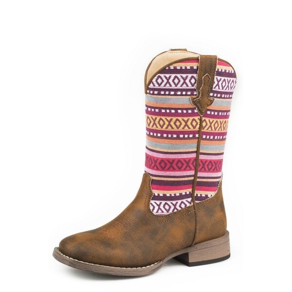 serape cowboy boots