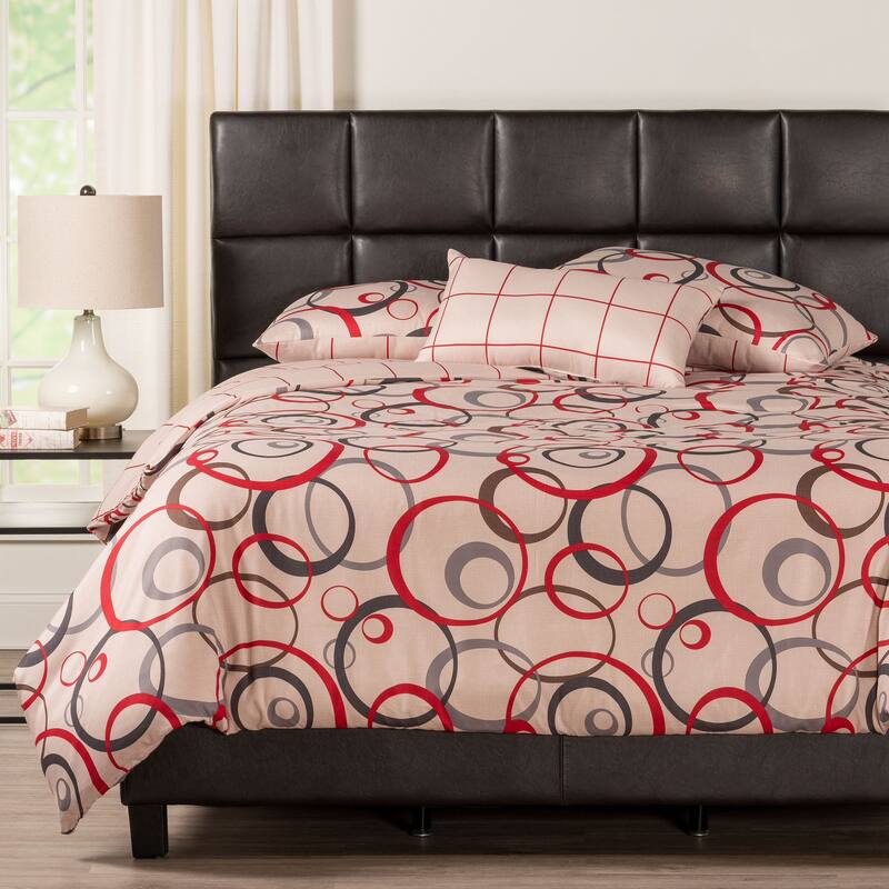 Circlet Reversible Print Duvet Set