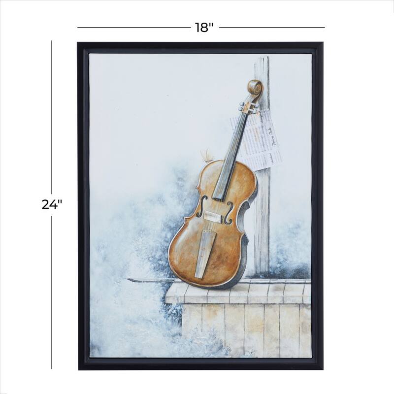 Brown Polystone Traditional Framed Wall Art