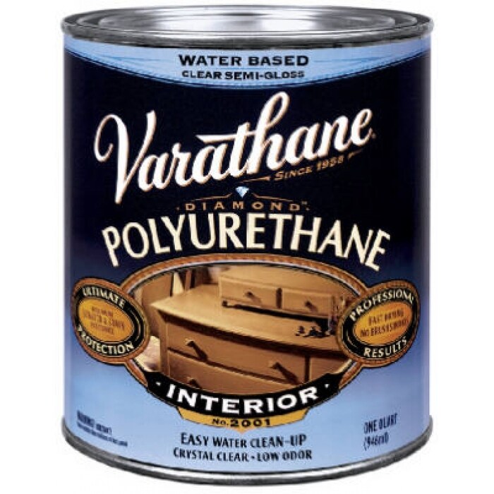 Shop Varathane 200261h Interior Water Based Polyurethane 1 2 Pint
