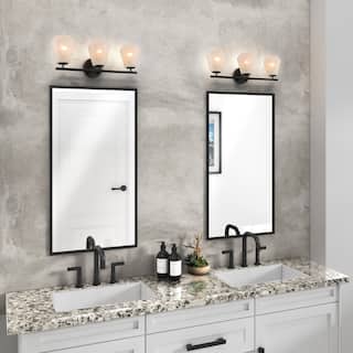 Artcraft Brooke - Bathroom Vanity - Wispy White Glassware Shade