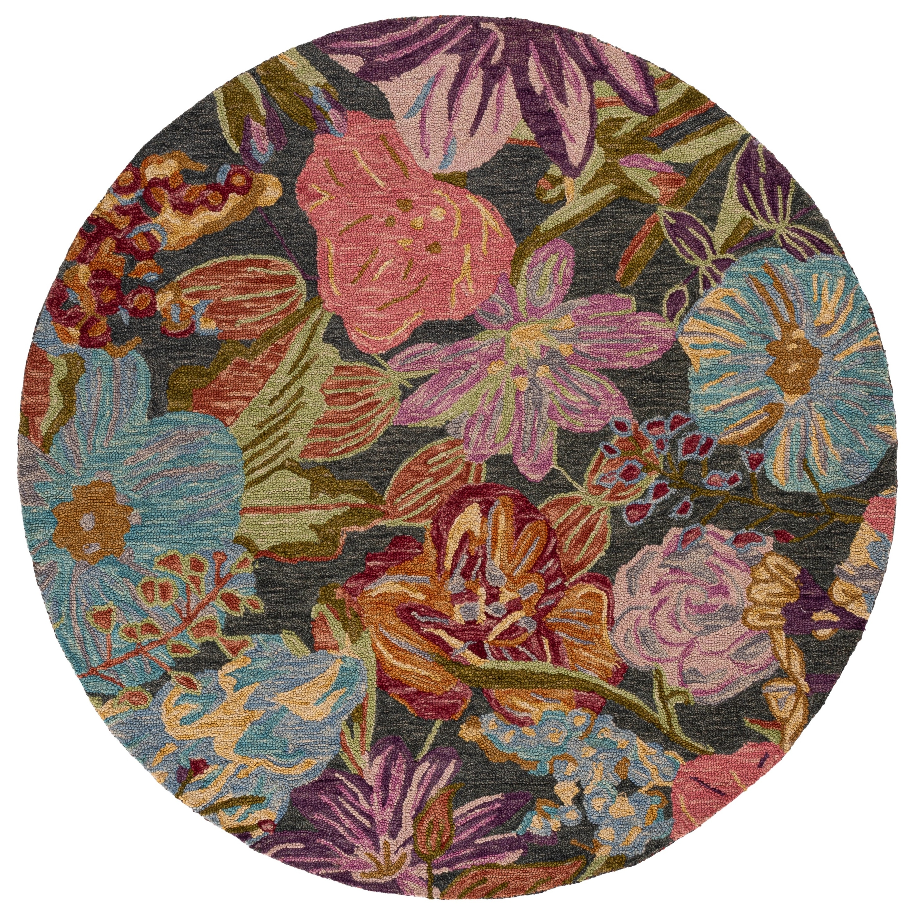 SAFAVIEH Handmade Jardin Ellisiv Floral Wool Rug
