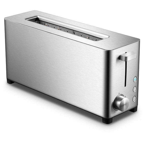 Wide slot deals toaster