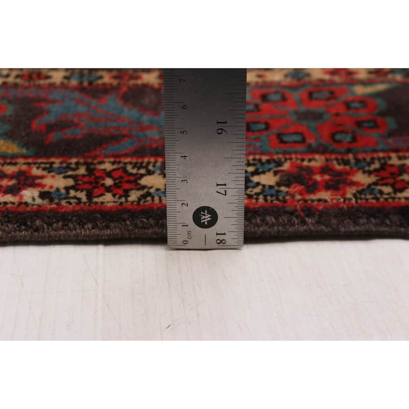 ECARPETGALLERY Hand-knotted Konya Anatolian Red Wool Rug - 3'10 x 9'11