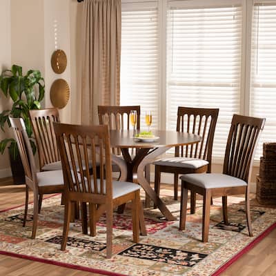 Lore Modern and Contemporary 7-Piece Dining Set