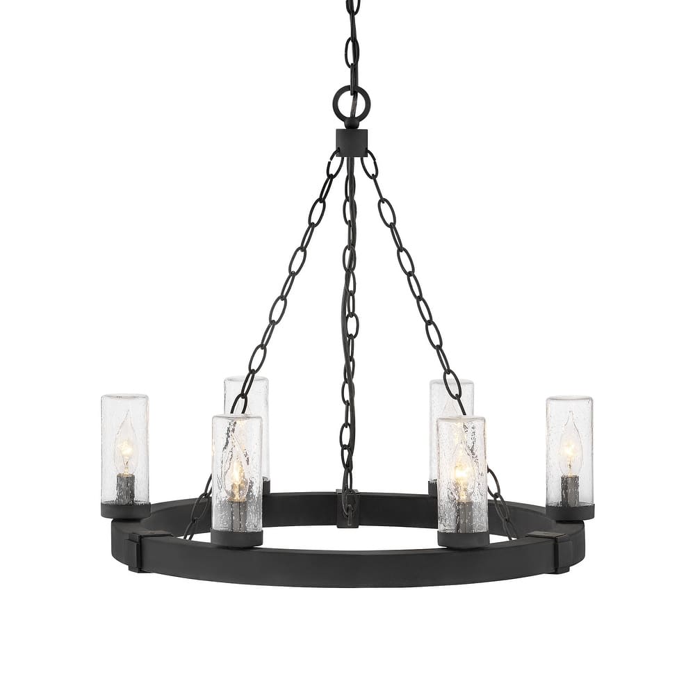 Hinkley Lighting Sawyer 12v 21w 6 Light 24" Wide Open Air LED Outdoor