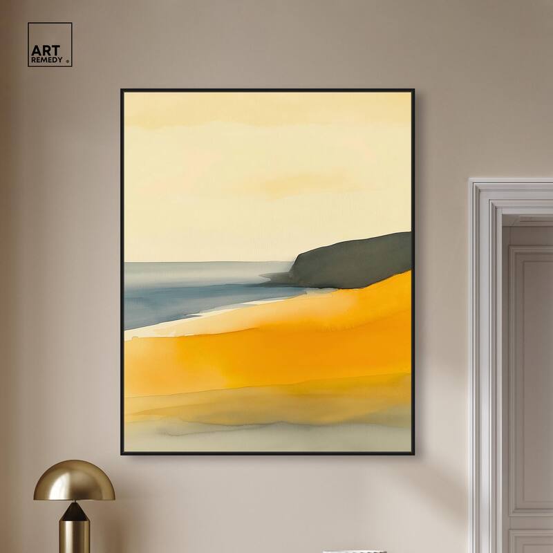 Glistening Beach Dreams II Canvas by Art Remedy