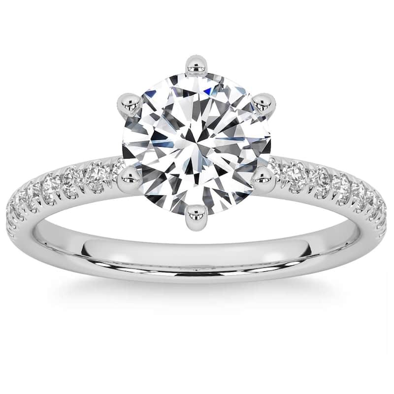 1.58Ct Diamond Engagement Ring Gold Lab Grown