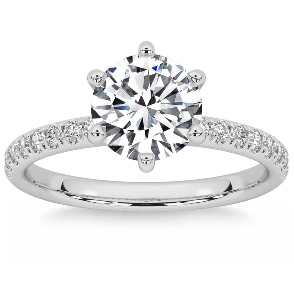 1.58Ct Diamond Engagement Ring Gold Lab Grown