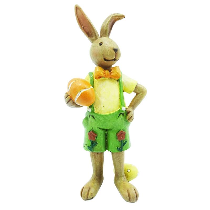 5" Mr Rabbit Holding Egg