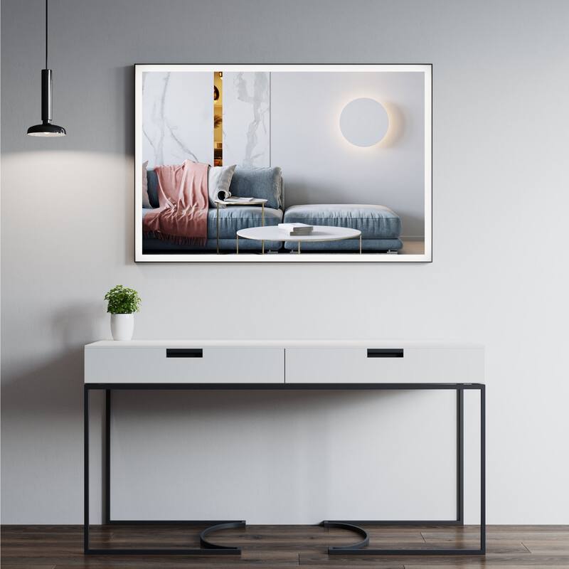 Faulkner LED Mirror - Rectangle 32" High