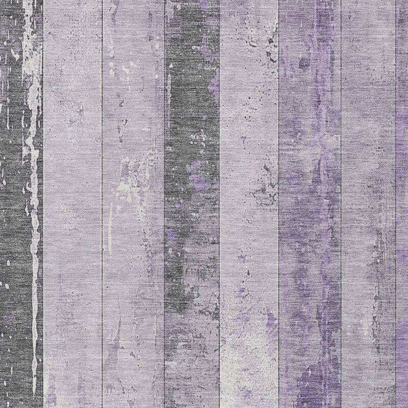HomeRoots Striped Transitional Rectangle Outdoor Rug