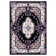 preview thumbnail 91 of 118, SAFAVIEH Handmade Bellagio Fronnie Oriental Medallion Wool Rug 2' x 3' - Black/Ivory - Rectangle