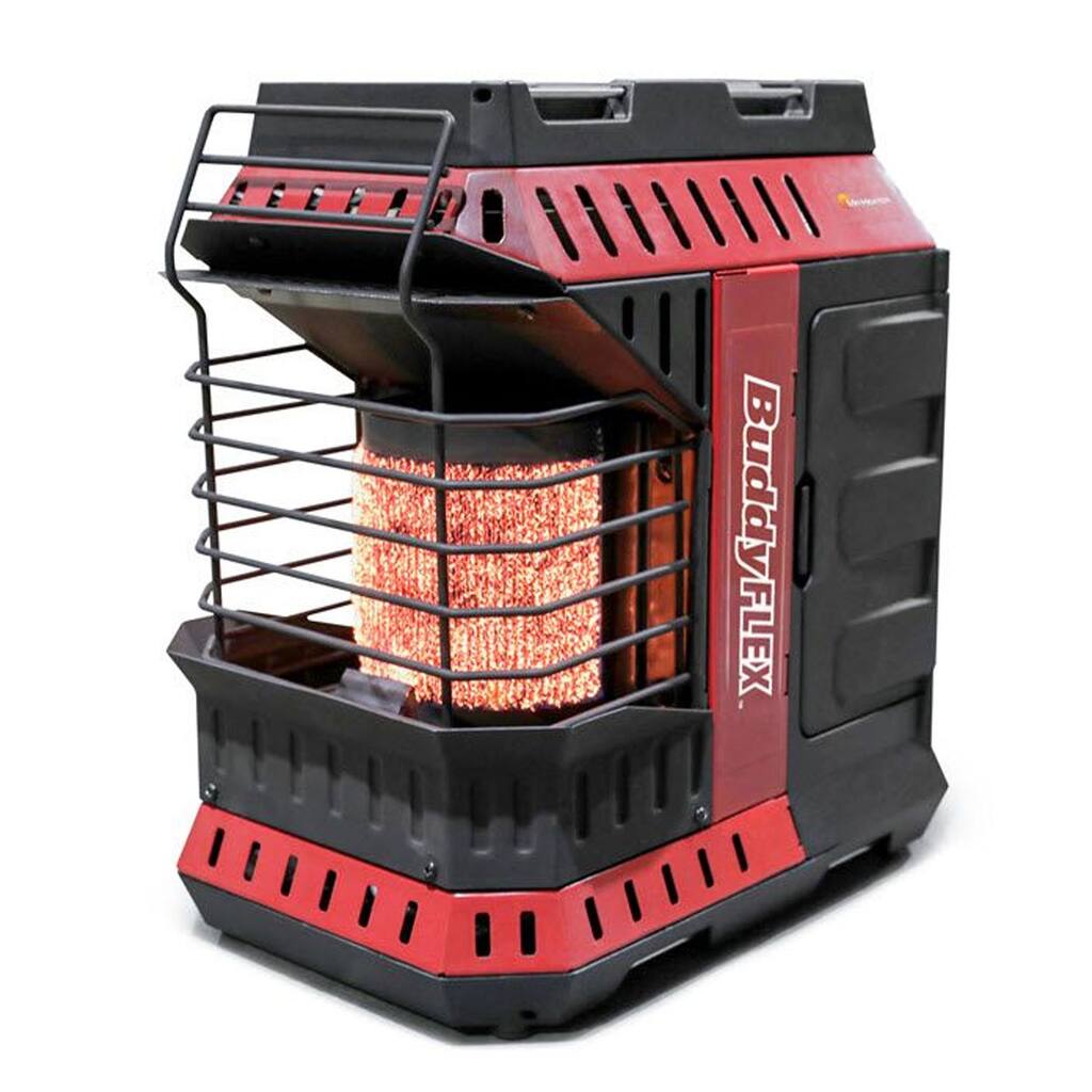 Mr. Heater 11,000 BTU Buddy FLEX Liquid Propane Portable Radiant Space Heater - 13.75