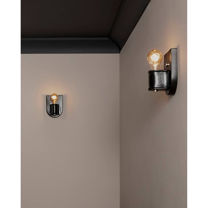 Ceramic Nouveau Wall Sconce