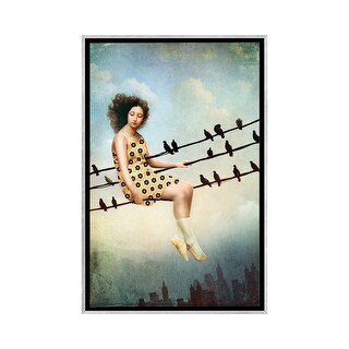 iCanvas "Hang In There" by Catrin Welz-Stein Framed
