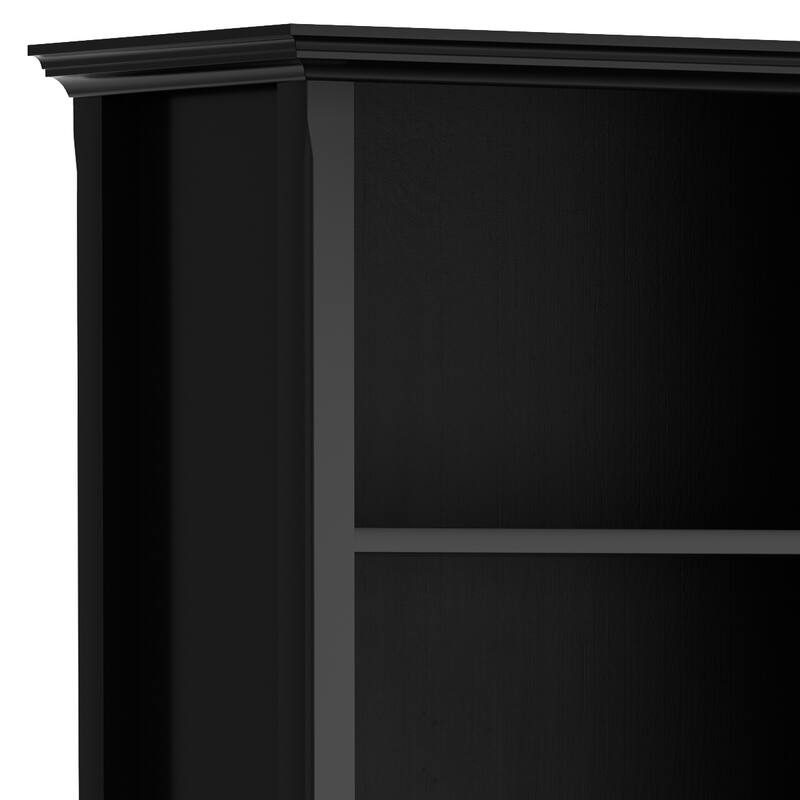 WYNDENHALL Halifax 30" Wide Solid Wood Transitional 5 Shelf Bookcase - 30"w x 14"d x 70" h