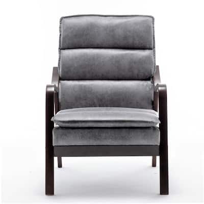 Clovis 24.8" Wide Microfiber Accent Chair