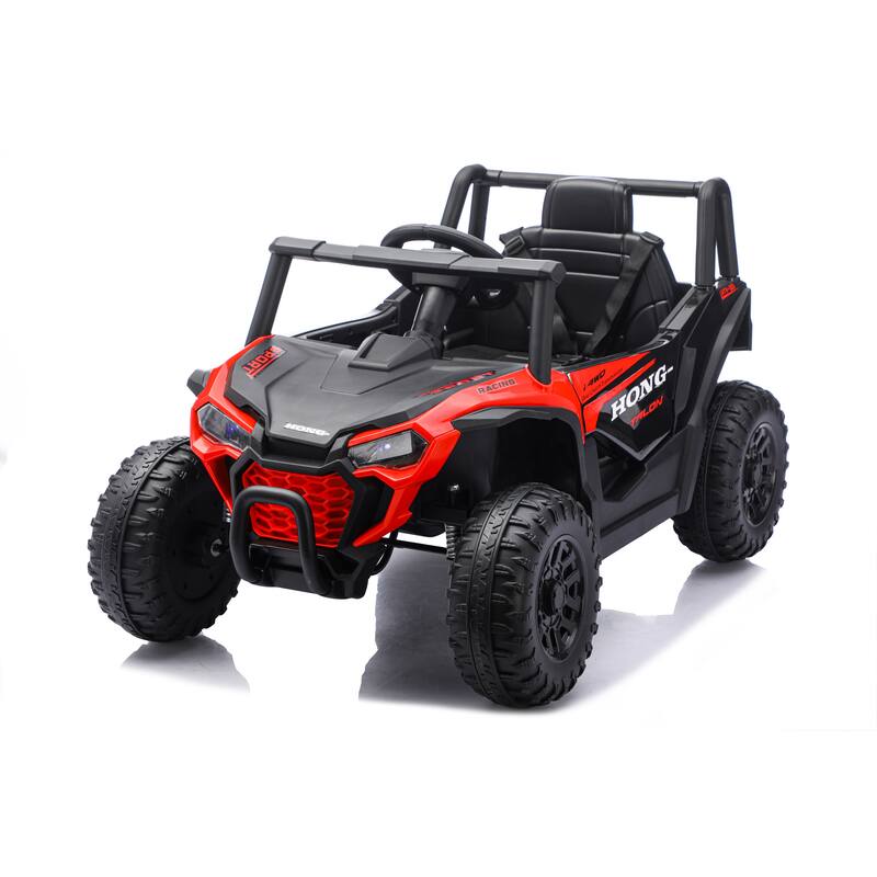 Ride On Car, Kids Electric UTV Car, Ride On Car For Kids,12V Ride On Utv Toy Electric Car With Remote Control - Red