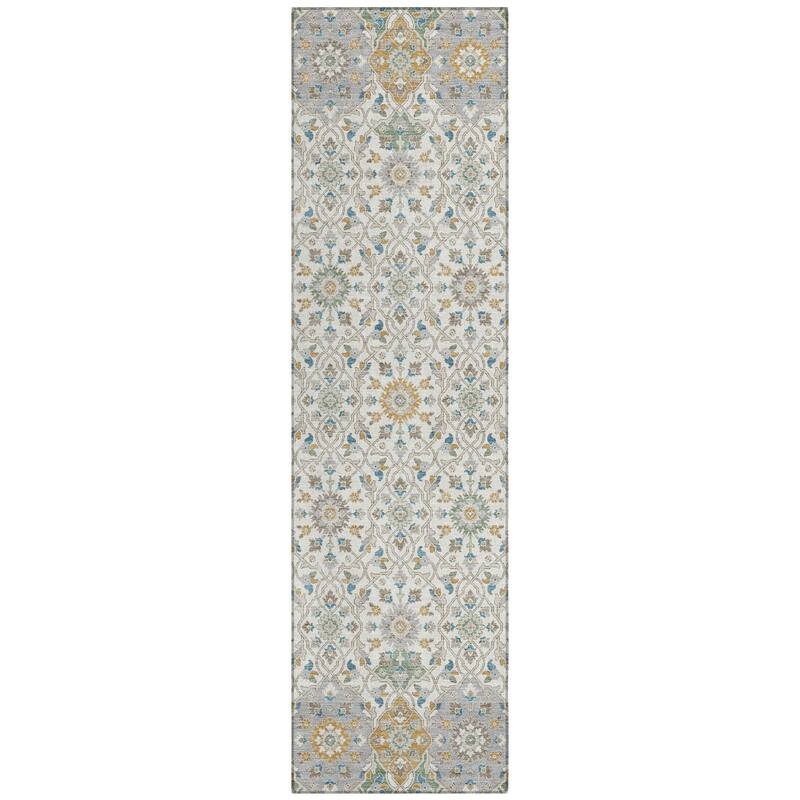 Machine Washable Indoor/Outdoor Traditional Masters Chantille Rug