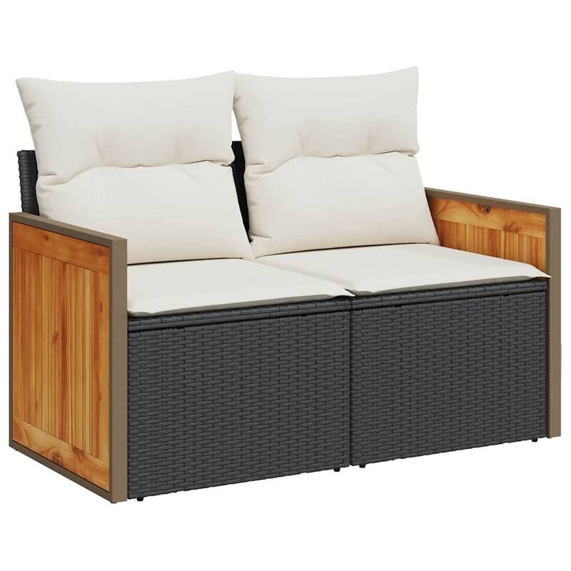 7 Piece Patio Sofa Set with Cushions