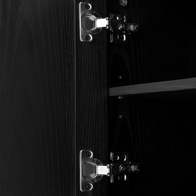 Farmhouse Wooden TV Stand up to 75" with Sliding Door and Adjustable Shelves for Modern Home Entertainment