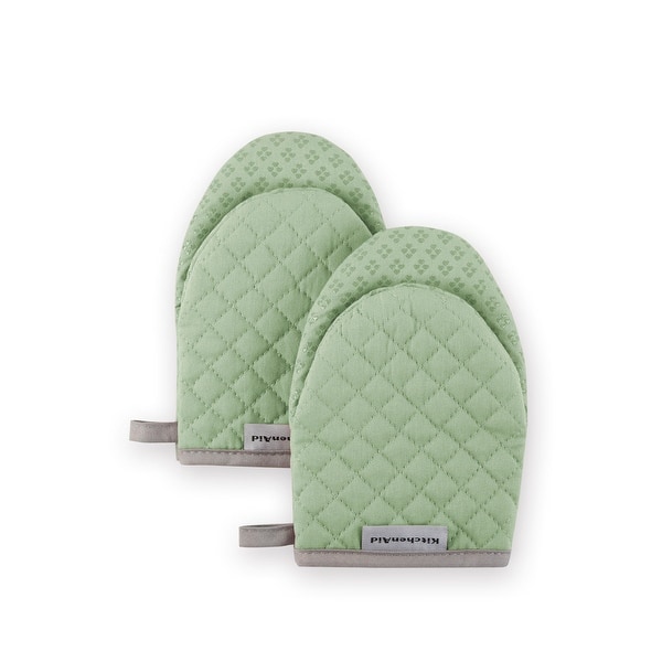 KitchenAid Asteroid Mini Oven Mitt Set 2-Pack. - 5.5" x 8"