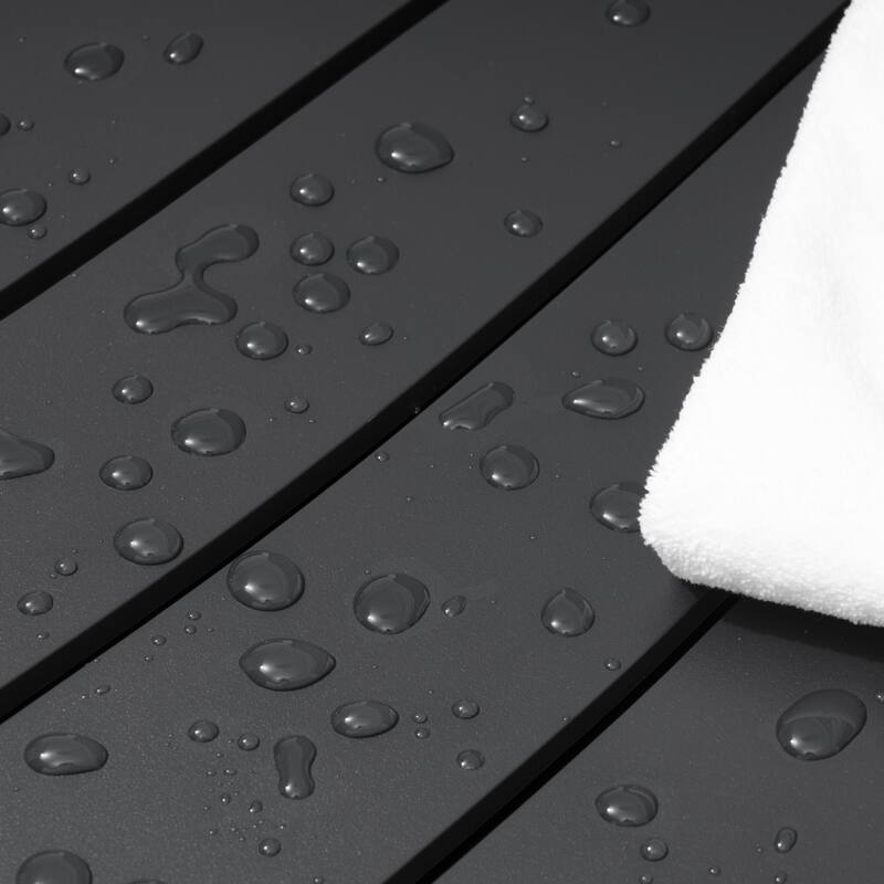 Outdoor 7-piece Patio Dining Set with Stackable Dining Chairs