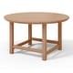preview thumbnail 96 of 180, Polytrends Laguna Kids Outdoor 38" Round Poly Dining Table for Children