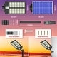 preview thumbnail 6 of 9, Solar Street Light 450000LM LED Solar Flood Lights Outdoor with Remote Control - 4200W